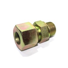 MS Male Stud Couplin Parallel Hydraulic Connector Single Ferrul Type.